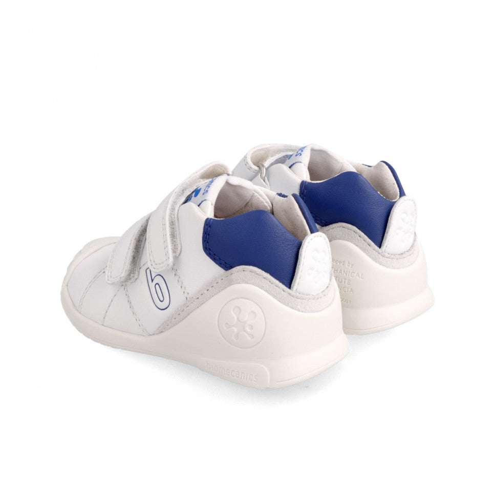 ZAPATILLA AZUL Y BLANCO