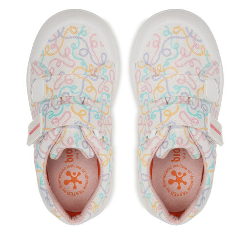 ZAPATILLA LONA PIQUE BLANCA