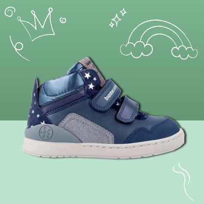 BOTINES ESTAMPADO ESTRELLAS