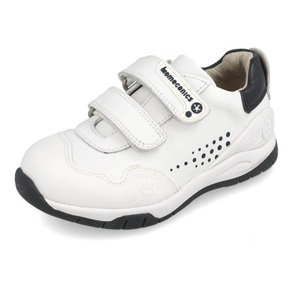 ZAPATILLA BLANCA Y AZUL SUPER SOFT ACTION