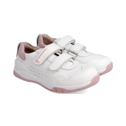 ZAPATILLA BLANCA Y ROSA SUPER SOFT ACTION