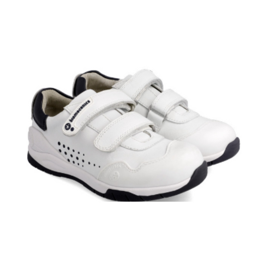 ZAPATILLA BLANCA Y AZUL SUPER SOFT ACTION