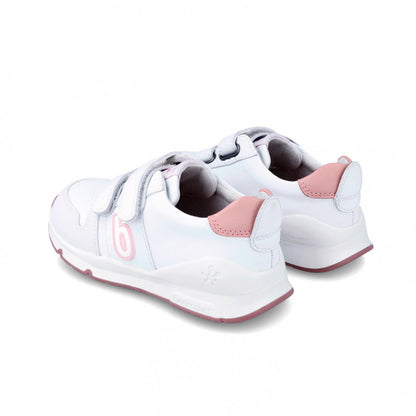ZAPATILLA BLANCA Y ROSA