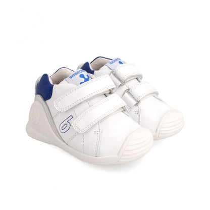 ZAPATILLA AZUL Y BLANCO