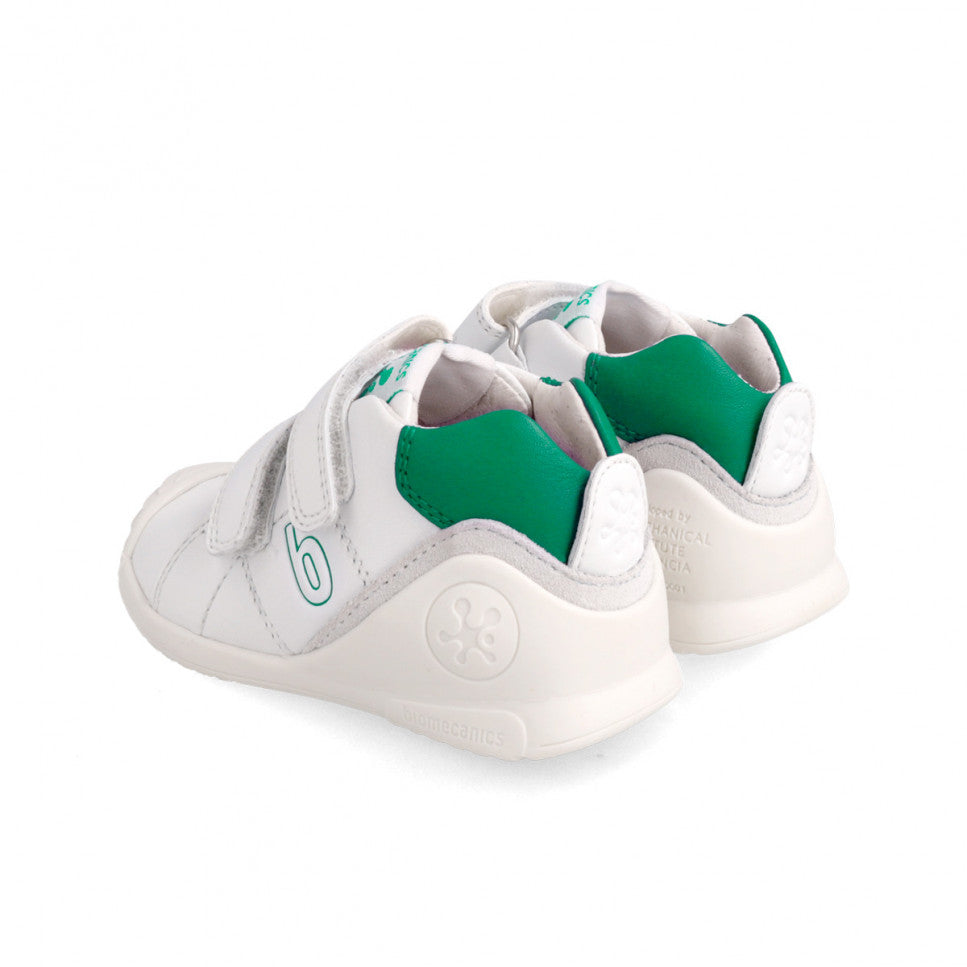 ZAPATILLA VERDE Y BLANCO