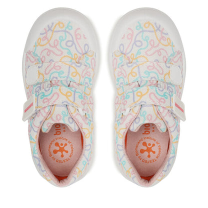 ZAPATILLA LONA PIQUE BLANCA