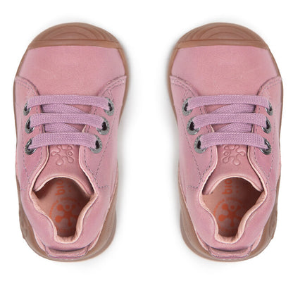 BOTIN CORDONES MALVA